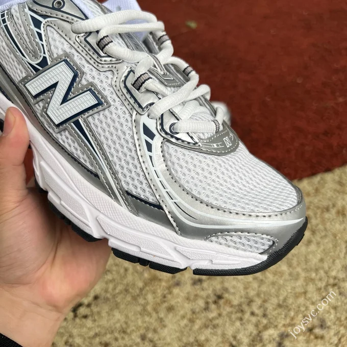 Pure Original NB 740 White Silver Sneakers
