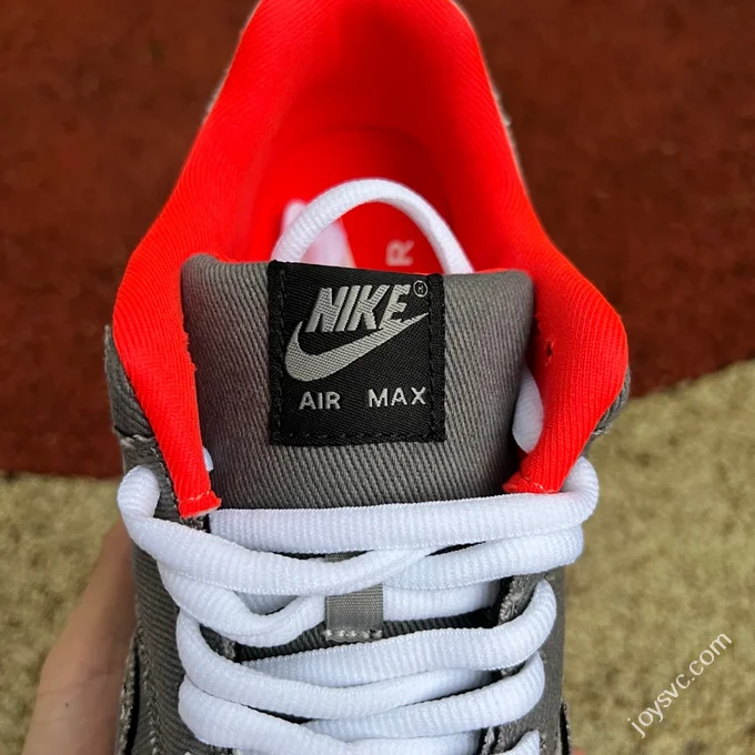 Nike Air Max 1 Grey Red Sneakers BV1977-011