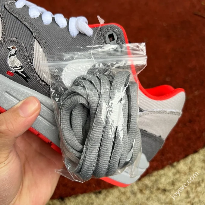 Nike Air Max 1 Grey Red Sneakers BV1977-011