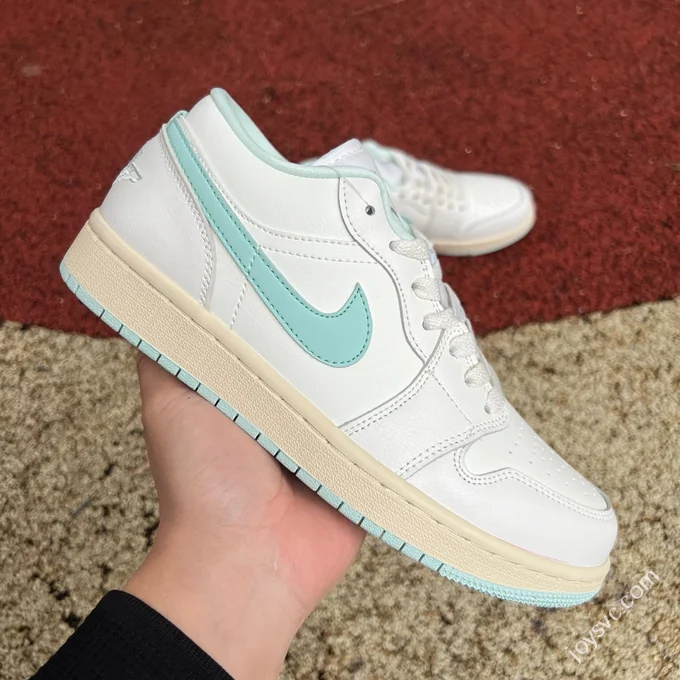 AJ1 Low Off-White Green Sneakers DC0774-134