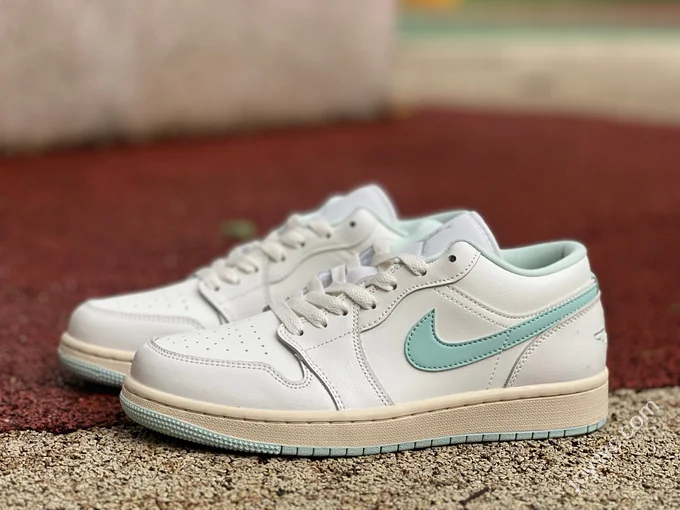AJ1 Low Off-White Green Sneakers DC0774-134