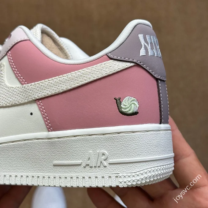 3A Pure Original Air Force 1 AF1 Sakura Pink Mushroom Snail Sneakers IB8874-111