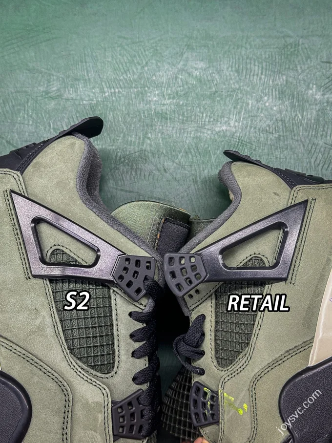 S2 Pure Original AJ4 UND Military Green Sneakers IB1854-200