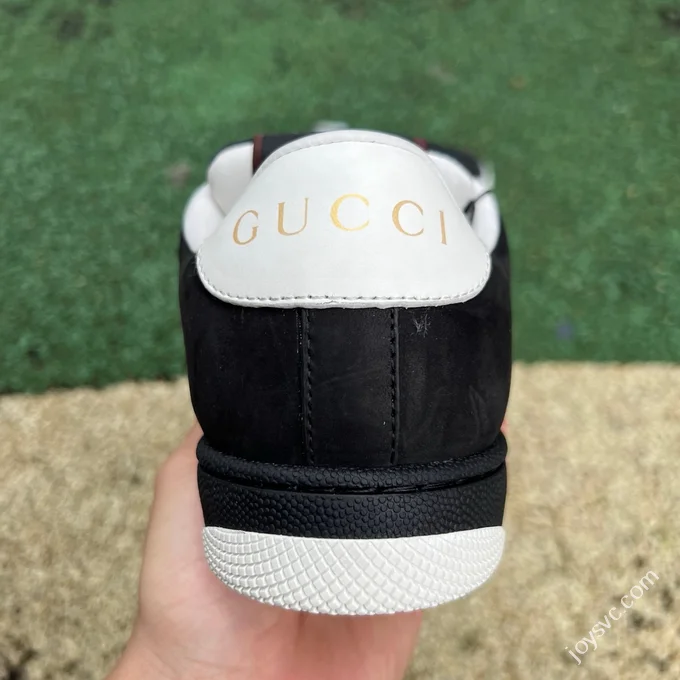 Gucci Screener Black White Sneakers