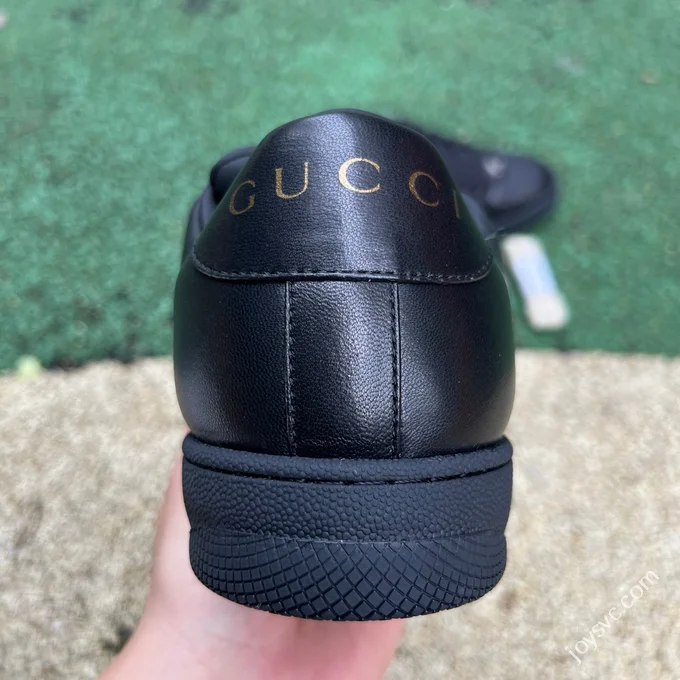 Gucci Screener Black Red Sneakers