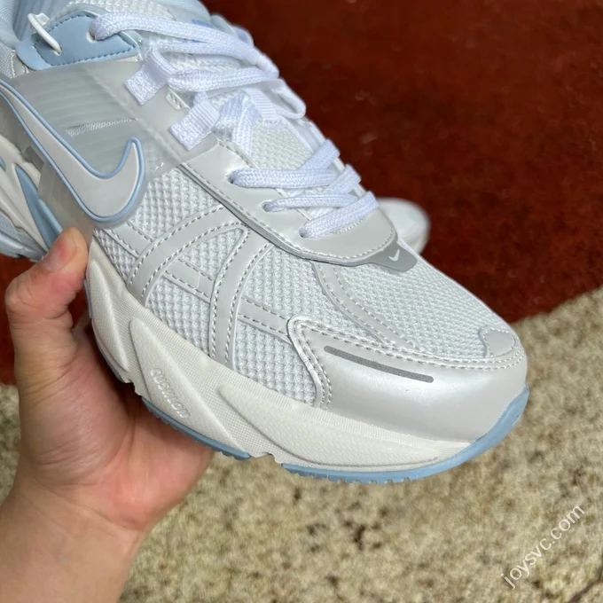 Nike V2K Run Grey Blue Casual Dad Shoes FD0736-009