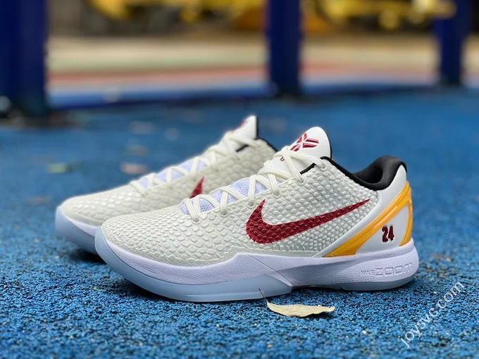 GX Pure Original Kobe 6 White Red Yellow PE2025-102