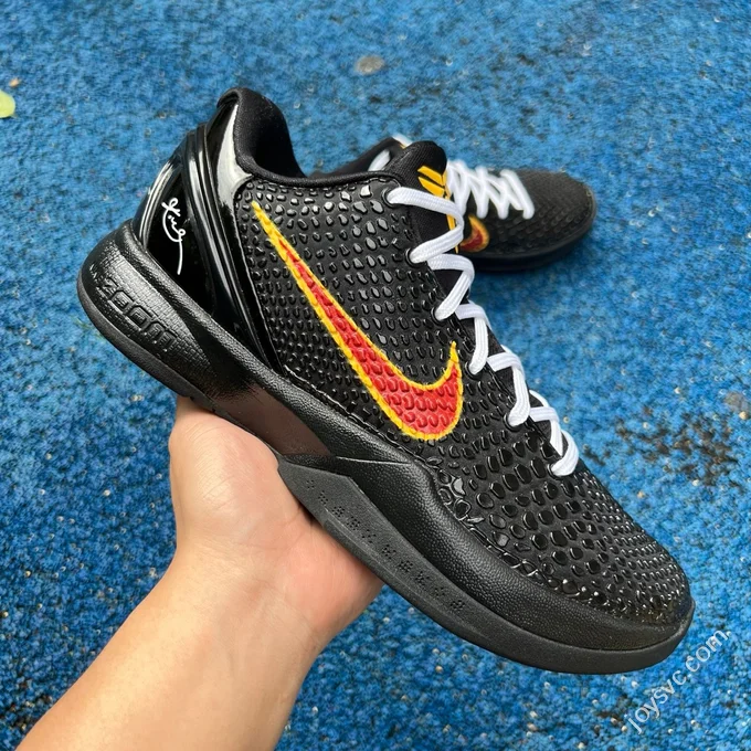 GX Pure Original Kobe 6 White Black Red Yellow PE2025-103