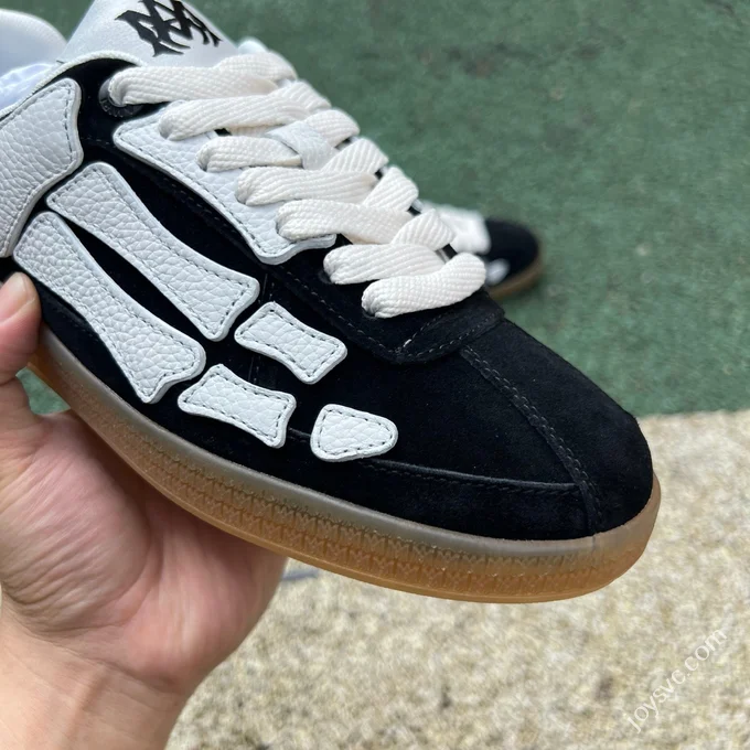 AMIRI Pacific Bones Black White Sneakers