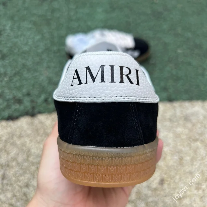 AMIRI Pacific Bones Black White Sneakers