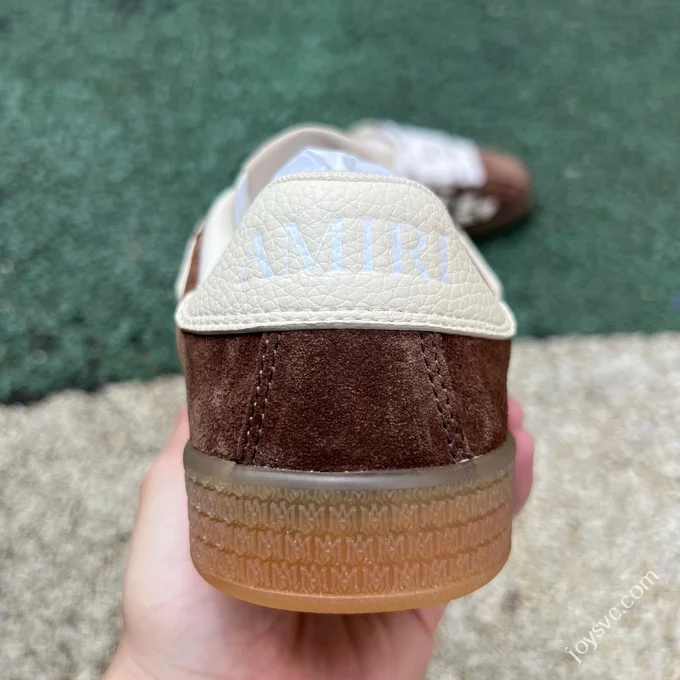 AMIRI Pacific Bones Brown Sneakers