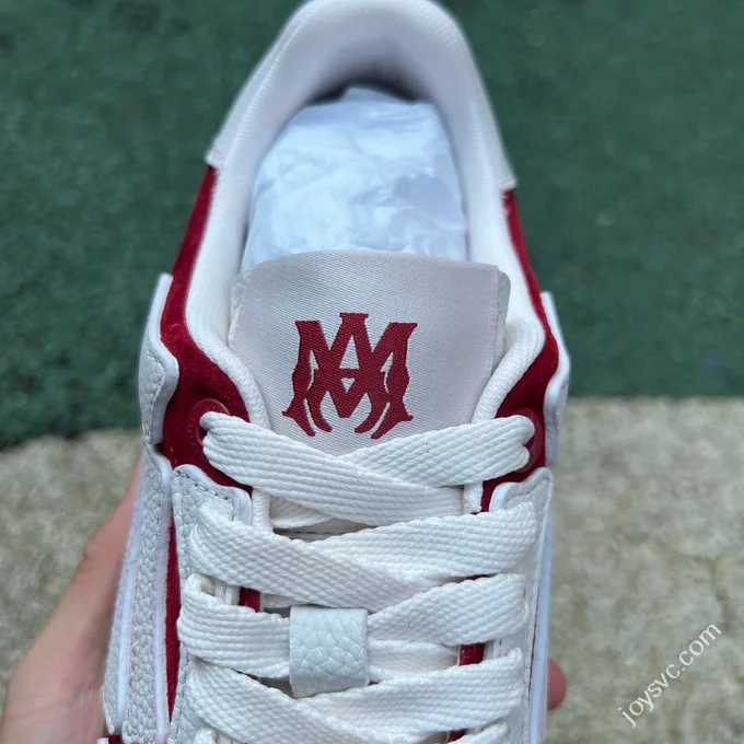AMIRI Pacific Bones White Red Sneakers