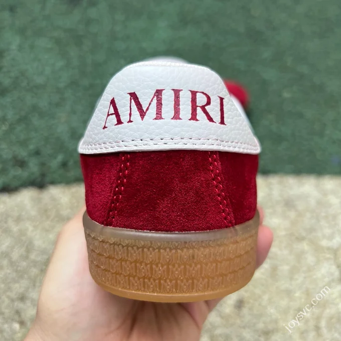 AMIRI Pacific Bones White Red Sneakers