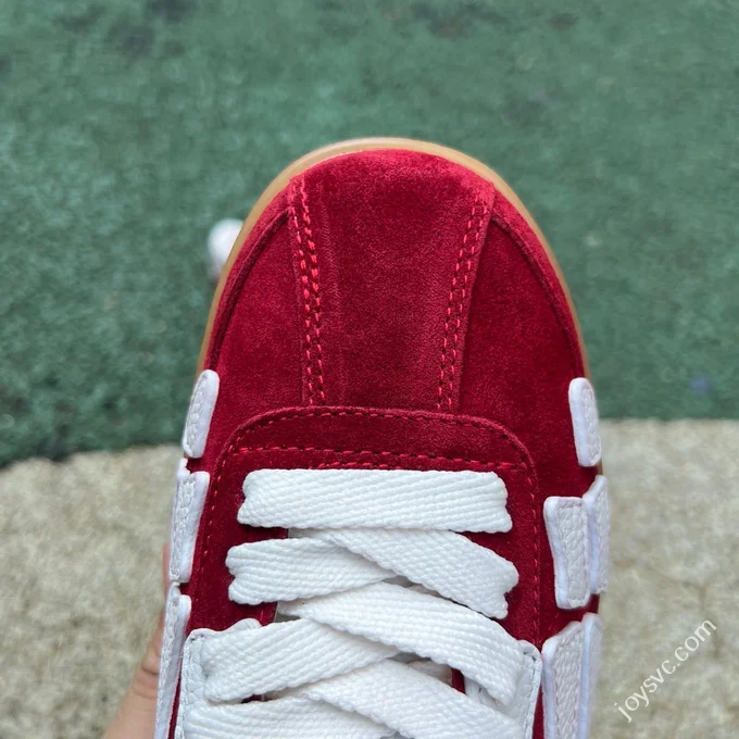 AMIRI Pacific Bones White Red Sneakers