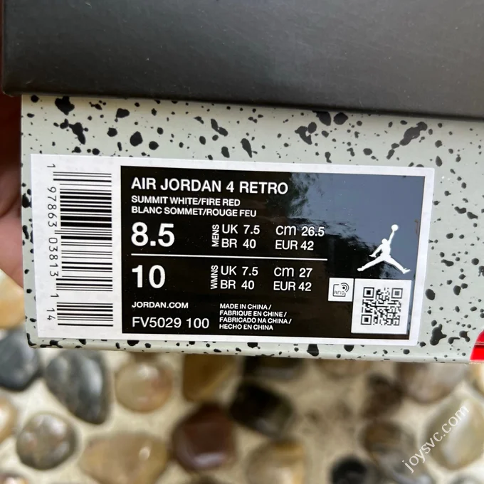 DG2.0 Pure Original AJ4 White Cement 2025 Sneakers FV5029-100