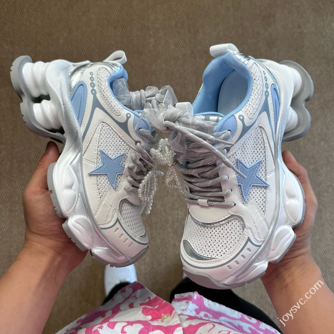 GG-CC Chunky Platform Casual Shoes Distressed Dad Shoes Air Column