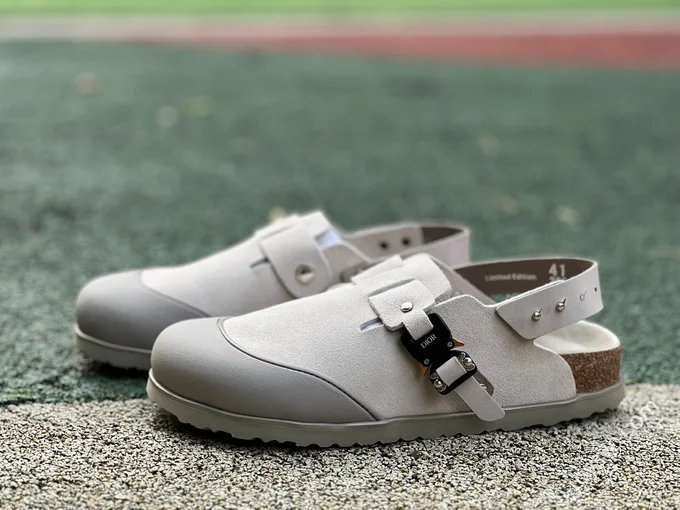 Dior Birkenstock Tokio Grey Sandals