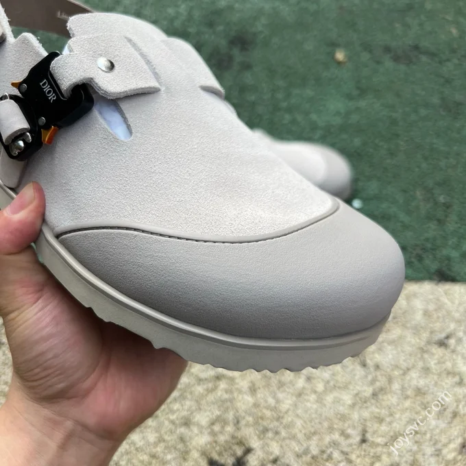 Dior Birkenstock Tokio Grey Sandals