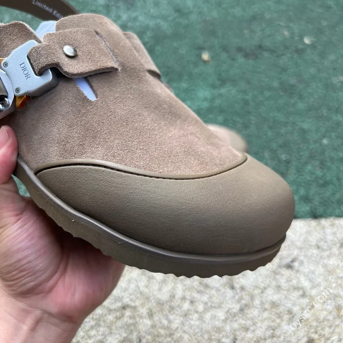 Dior Birkenstock Tokio Brown Sandals