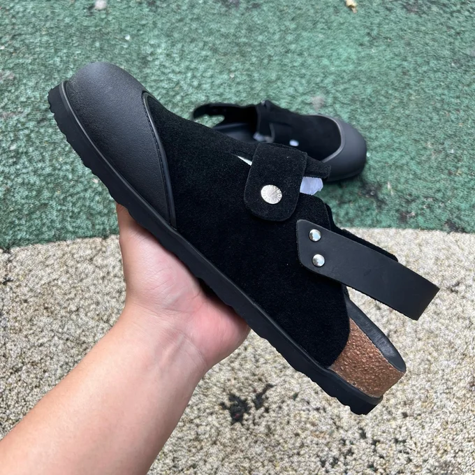 Dior Birkenstock Tokio Black Sandals