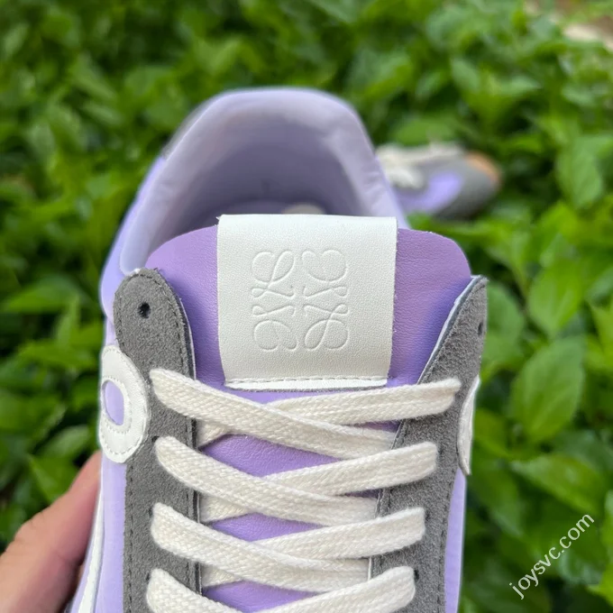 LOEWE Ballet Runner 2.0 Nylon Leather Grey Purple