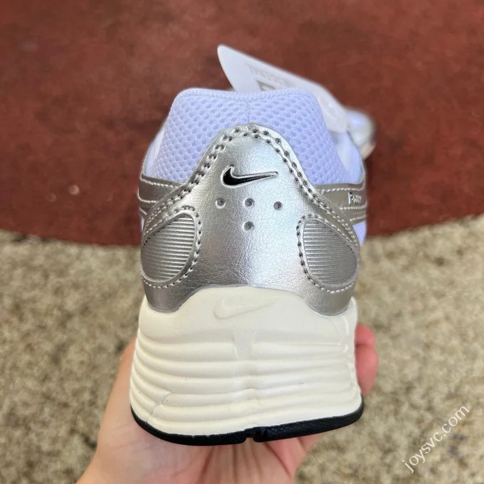 Nike P-6000 White Silver Low Top Sneakers CD6404-105