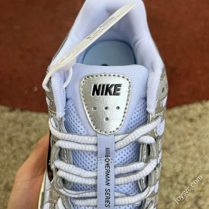 Nike P-6000 White Silver Low Top Sneakers CD6404-105