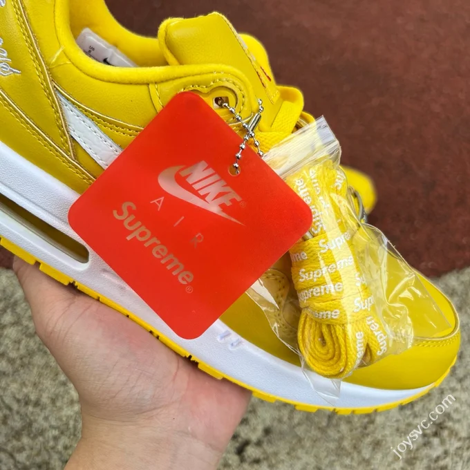 Nike Air Max 1 Yellow White Sneakers