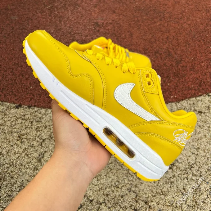 Nike Air Max 1 Yellow White Sneakers