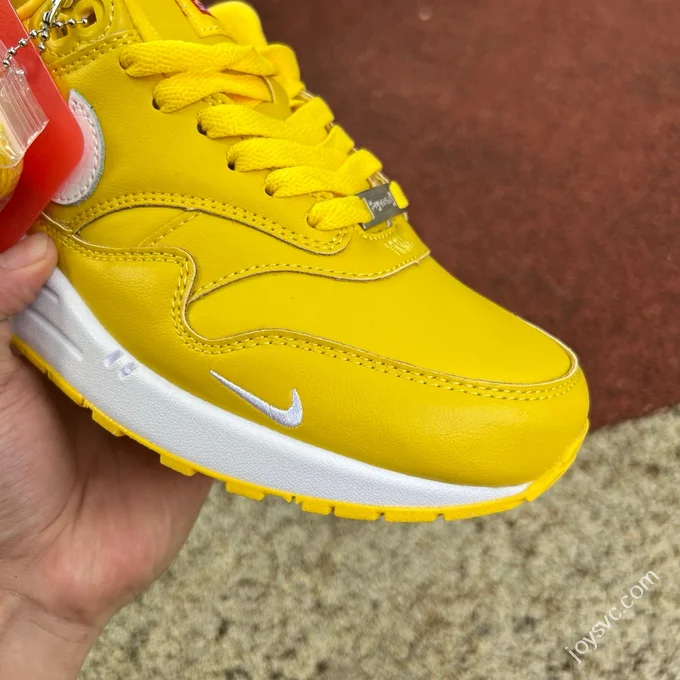 Nike Air Max 1 Yellow White Sneakers