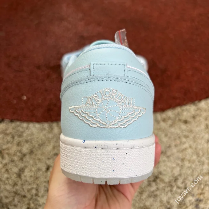 AJ1 Low White Blue Sneakers
