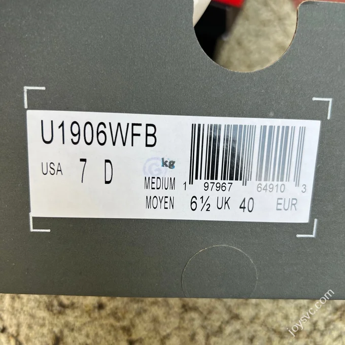 NB1906WFB Green Pink Sneakers