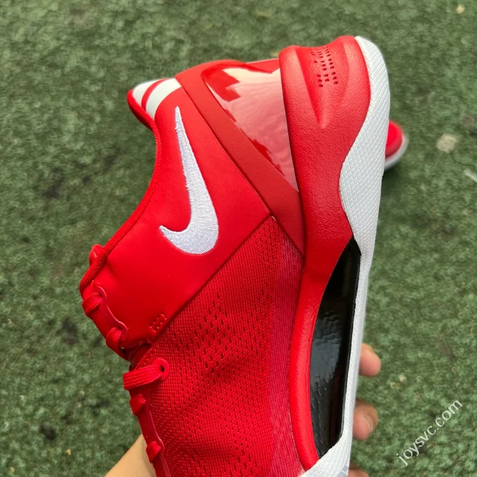 S2 Pure Original Nike Kobe VIII Protro White Red Basketball Shoes HF9550-600