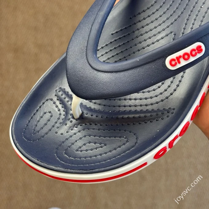 Blue White Red Crocs Crocband Bea Flip Flops 5 Colors