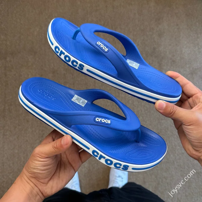 Blue Crocs Crocband Bea Flip Flops 5 Colors