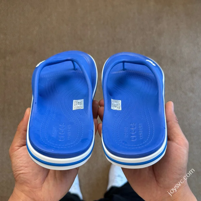 Blue Crocs Crocband Bea Flip Flops 5 Colors