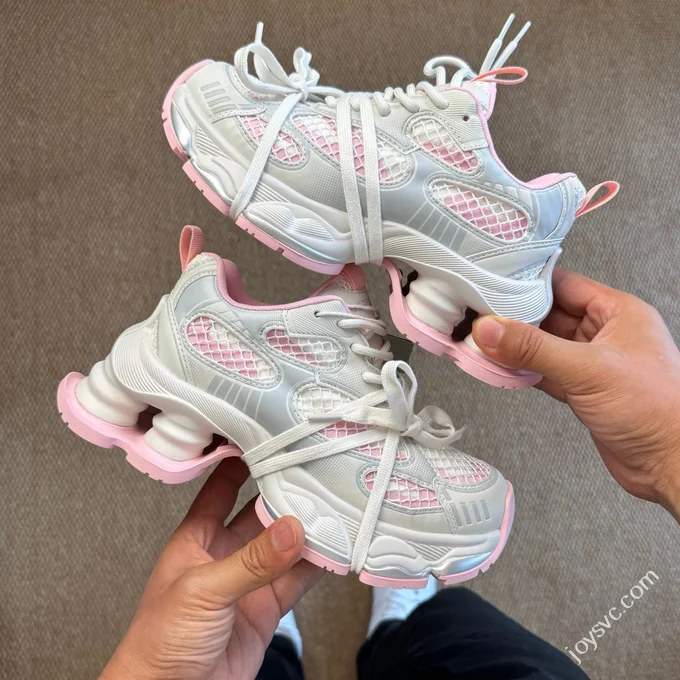 GG-CC Chunky Platform Casual Shoes Distressed Dad Shoes Air Column