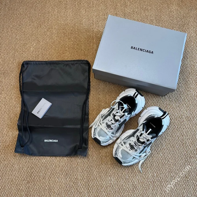 VG Version Balenciaga 3XL Distressed Silver Sneakers