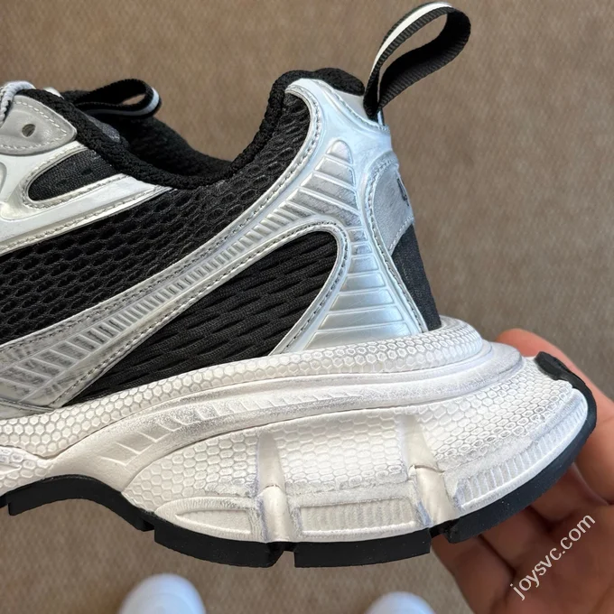VG Version Balenciaga 3XL Distressed Silver Sneakers