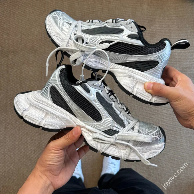 VG Version Balenciaga 3XL Distressed Silver Sneakers