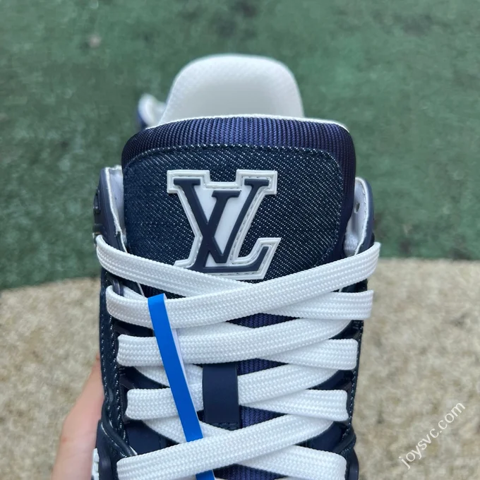 LOUIS VUITTON Trainer Denim Dark Blue Sneakers