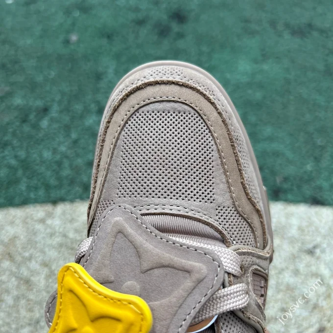 LOUIS VUITTON Trainer Denim Brown Sneakers