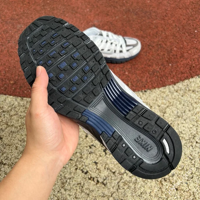 Nike P-6000 White Grey Black Low Top Sneakers IB3081-001