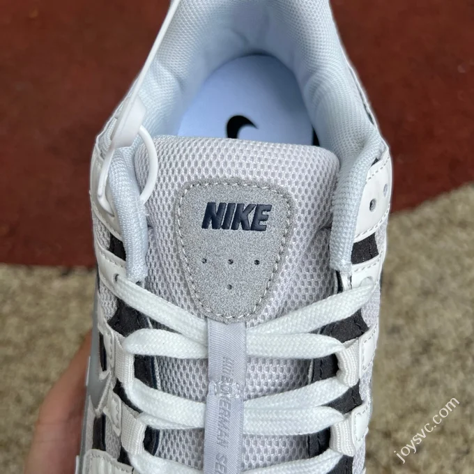 Nike P-6000 White Grey Black Low Top Sneakers IB3081-001
