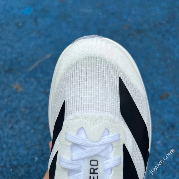 Adidas Adizero Evo SL White Black Marathon Running Shoes JH6206