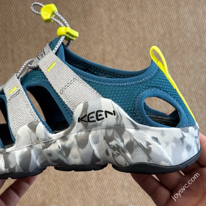 KEEN HYPERPORT H2 Grey Blue Water Shoes Sandals