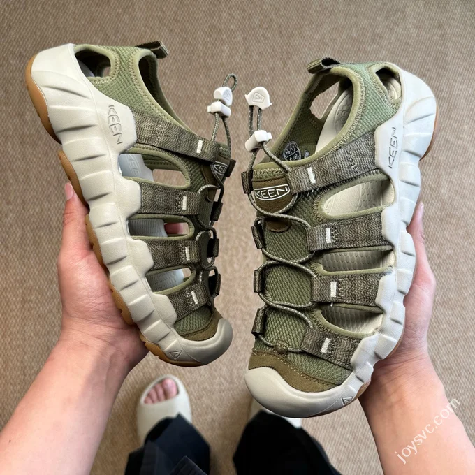 KEEN HYPERPORT H2 Green Grey Water Shoes Sandals