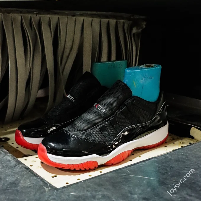 LJR Version AJ11 Black Red Low Top Sneakers