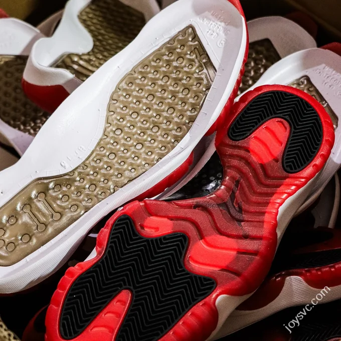 LJR Version AJ11 Black Red Low Top Sneakers