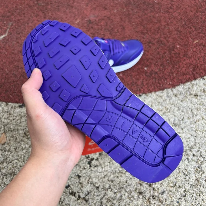 Nike Air Max 1 Purple Supreme Sneakers